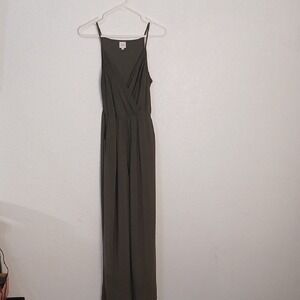 Kaileigh Olive Green Long Dress